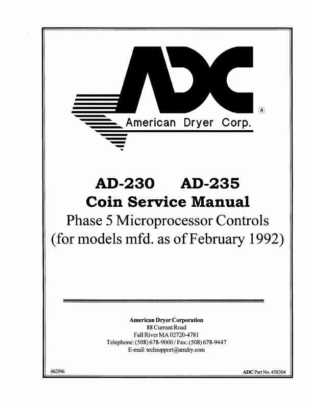 American Dryer Corp  Clothes Dryer AD-235-page_pdf